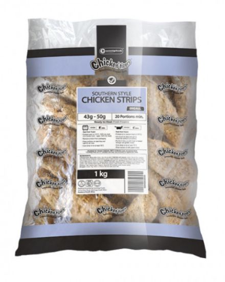 Picture of Chicken Strips Crumbed Tizer Sov. 6 x 1kg