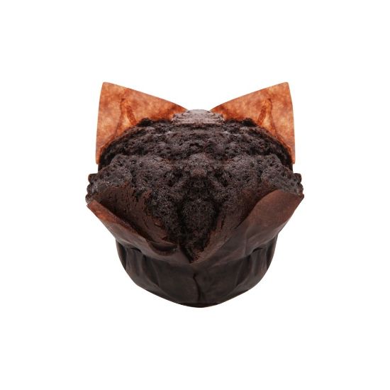 Picture of Muffin Flowrapped Jumbo Chocolate EACH