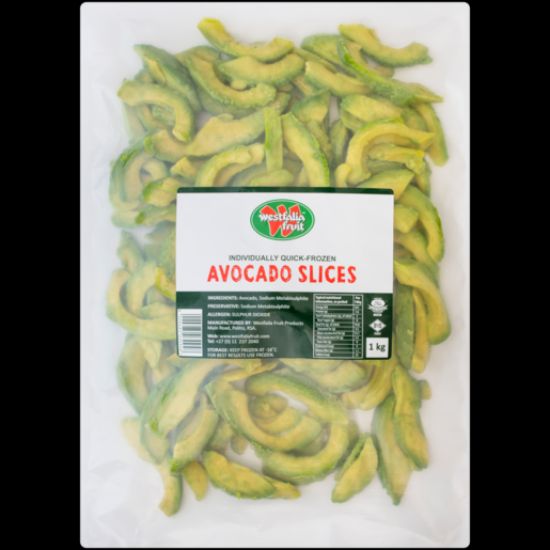 Picture of Avocado Sliced IQF Frozen  1kg