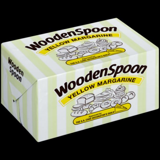Picture of Margerine Wooden Spoon Yellow 500g