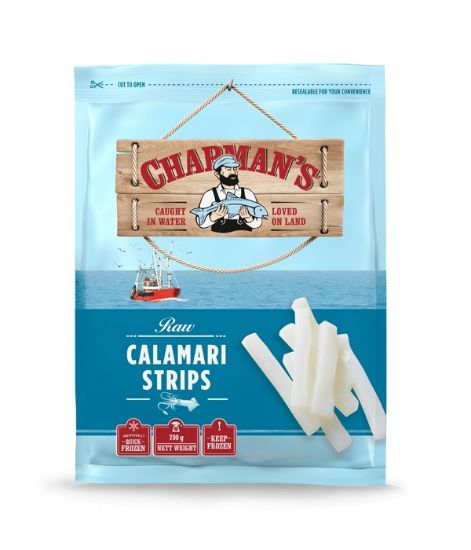 Picture of Calamari Strips 40 x 100g Chapmans