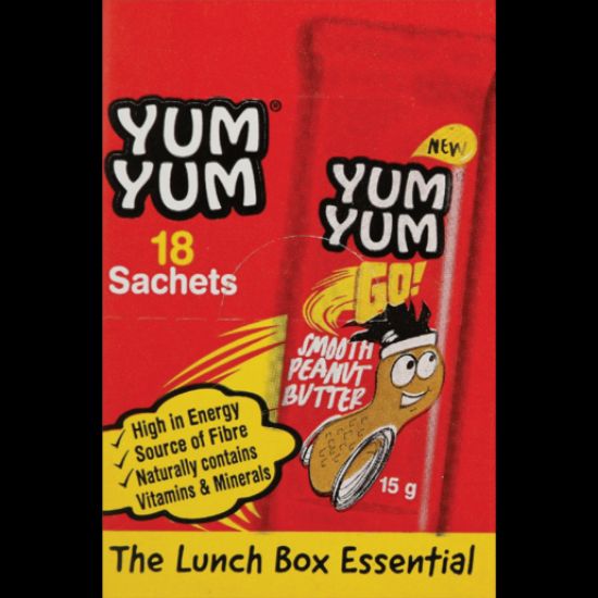 Picture of Peanut Butter Yum Yum Sachets 18 x 15g Each