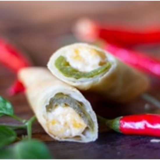 Picture of Kims C/Tail Jalapeno Popper Springroll 8 x 10's
