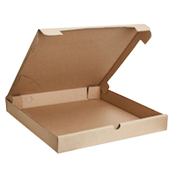 Picture of Box Pizza Medium Corrugated Brown Kraft 50's