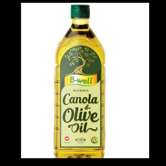 Picture of Oil 12 x 1lt B-Well Canola & EVOO Blend
