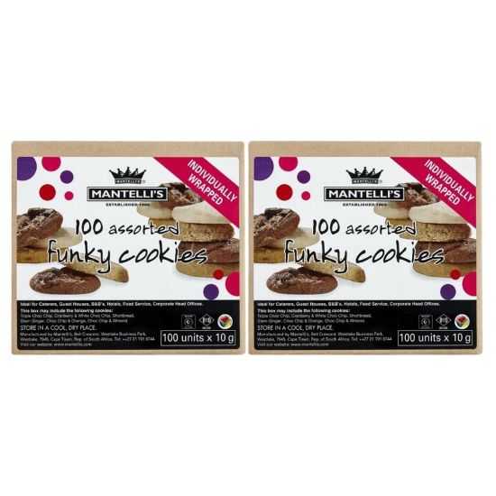 Picture of BISCUITS MANTELLIS ASSORTED FUNKY200x10g