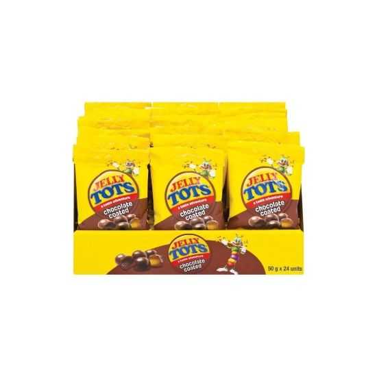 Picture of Sweets Chocolate Coated Jelly Tots 24 x 50g