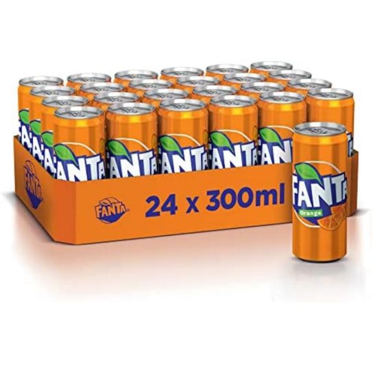 Picture of C/D Fanta Orange Can 24 x 300ml
