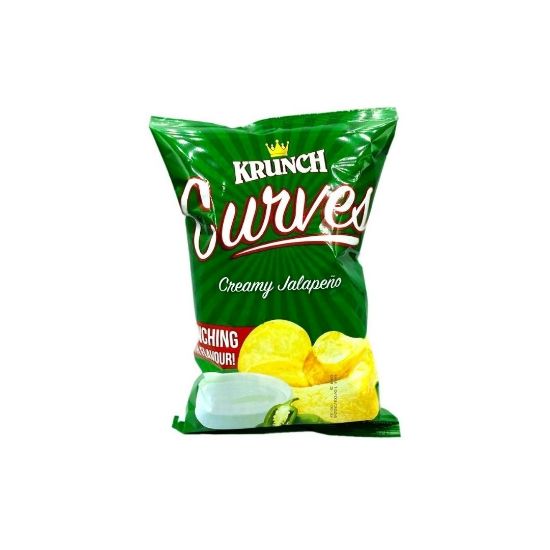 Picture of Snack Curves Chips Creamy Jalapeno 20 x 125g