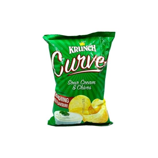 Picture of Snack Curves Chips Sour & Cream Chives 20 x 125g