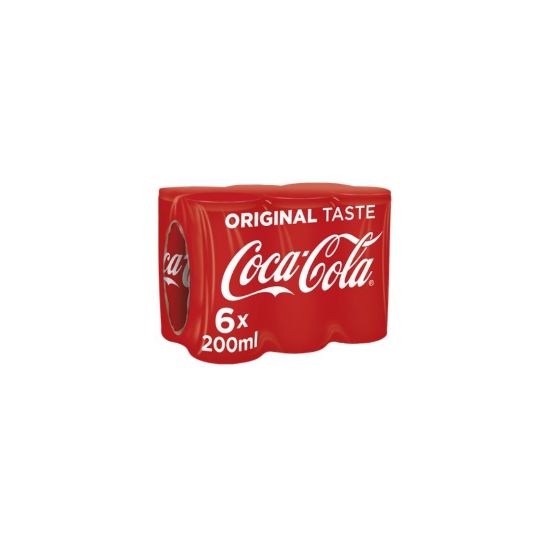 Picture of C/D Coke Can 6 x 200ml